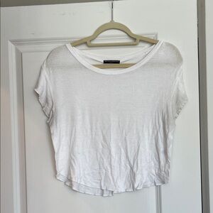 Brandy Melville White Crop Top